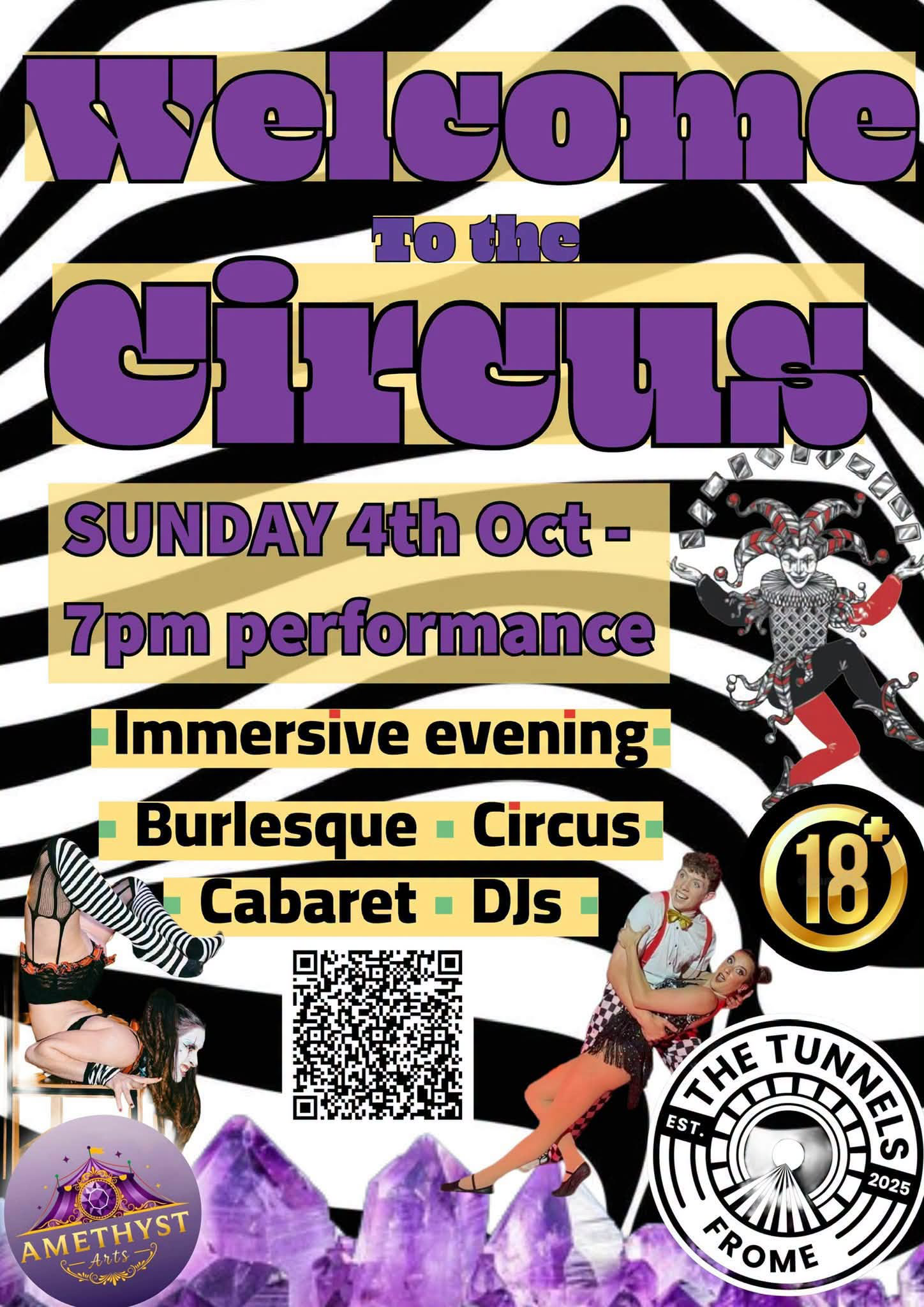 Circus Evening with Amethyst Arts